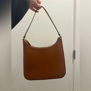 Staud Tan Leather Alec Bag